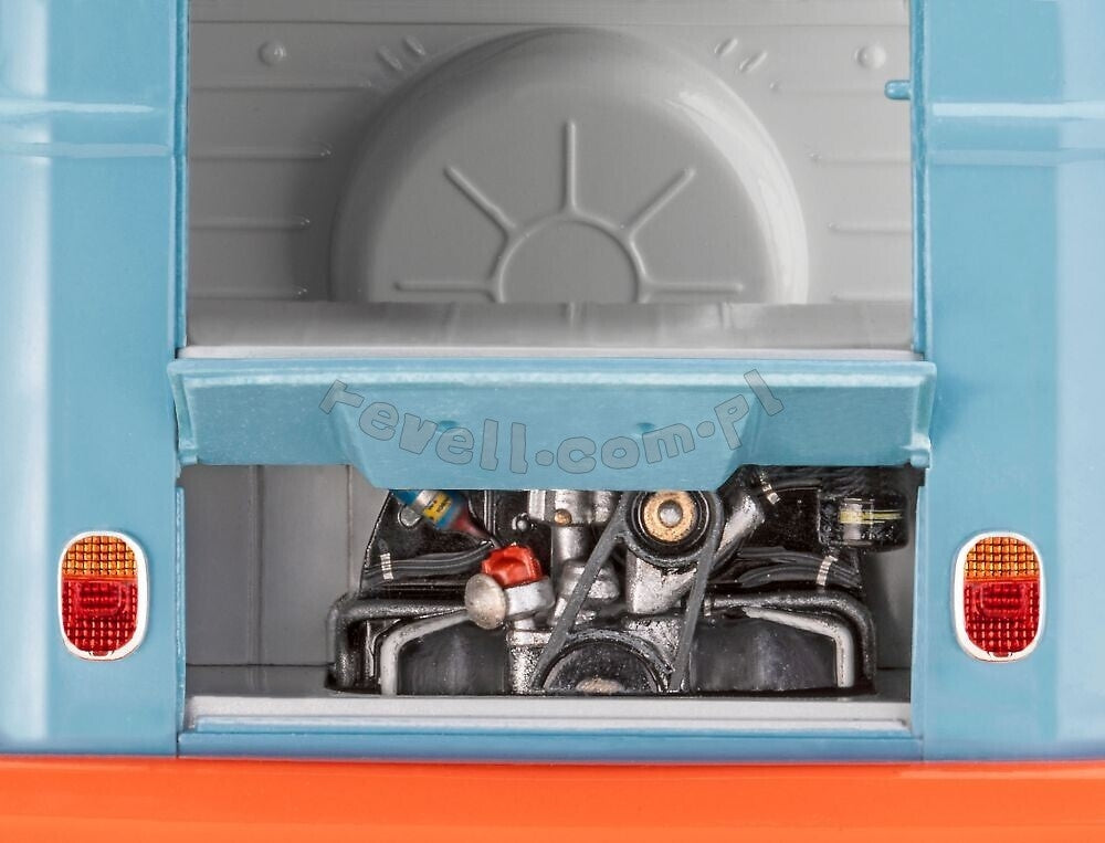 Revell 07726 VW T1 Panel Van - Gulf Decoration 1/24 – immagine 5