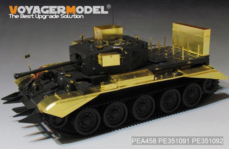 Voyager Model PEA458 WWII UK Cromwell Mk. IV/Centaur C.S.Mk IV Deep Wading Trunks（For TAMIYA 35221/35232) 1/35 – Bild 10