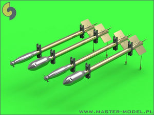 Master AM-24-013 Additional types of warheads for British RP-3 Rocket (60LB F, 25LB SAP, 25LB AP) 1/24 – Bild 3