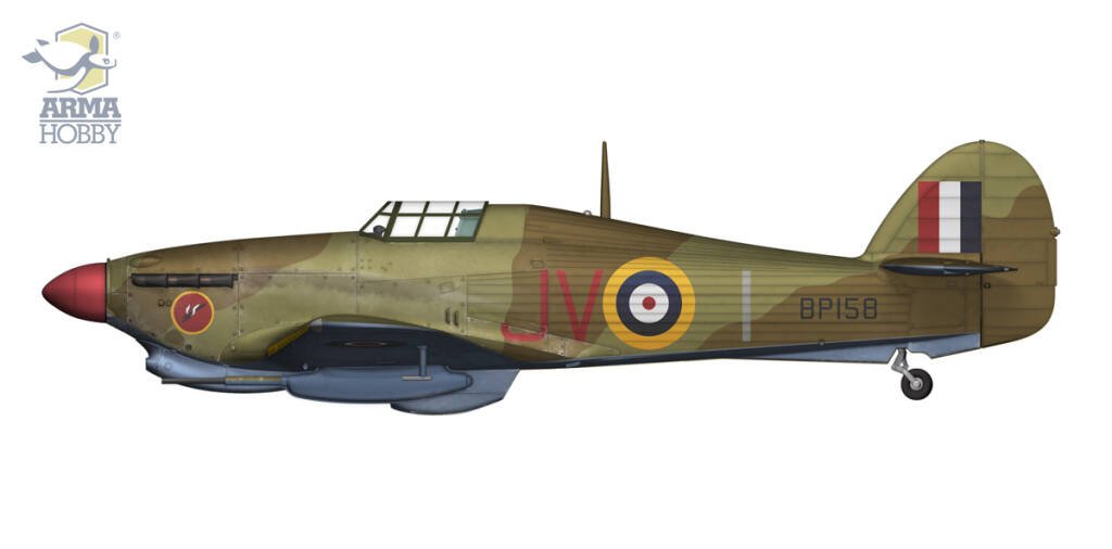 Arma Hobby 70062 Hurricane Mk II D 1/72 – immagine 10