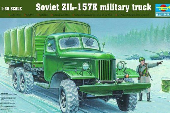 Trumpeter 01003 Soviet ZIL-157K military truck 1/35