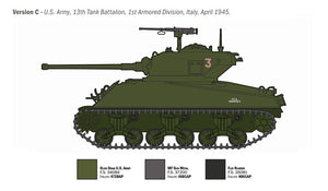 Italeri 96440 M4A3 76mm WET SHERMAN 1/35 – immagine 9