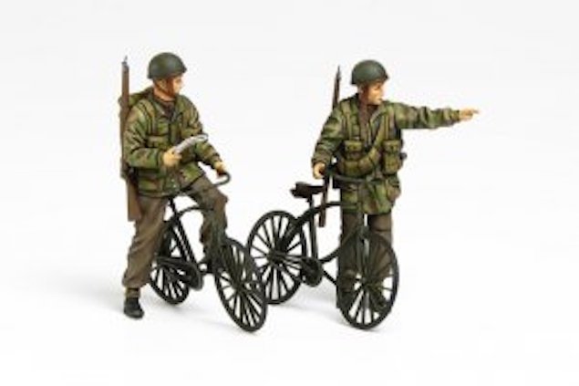 Tamiya 35333 British Paratroopers Set w/Bicycles 1/35 – zdjęcie 3