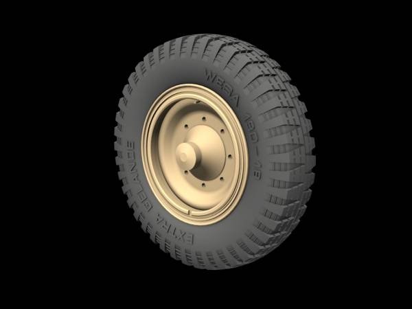 Panzer Art RE35-142 Drive wheels for Sd.Kfz 11 &251 (Gelande Pattern B) 1/35