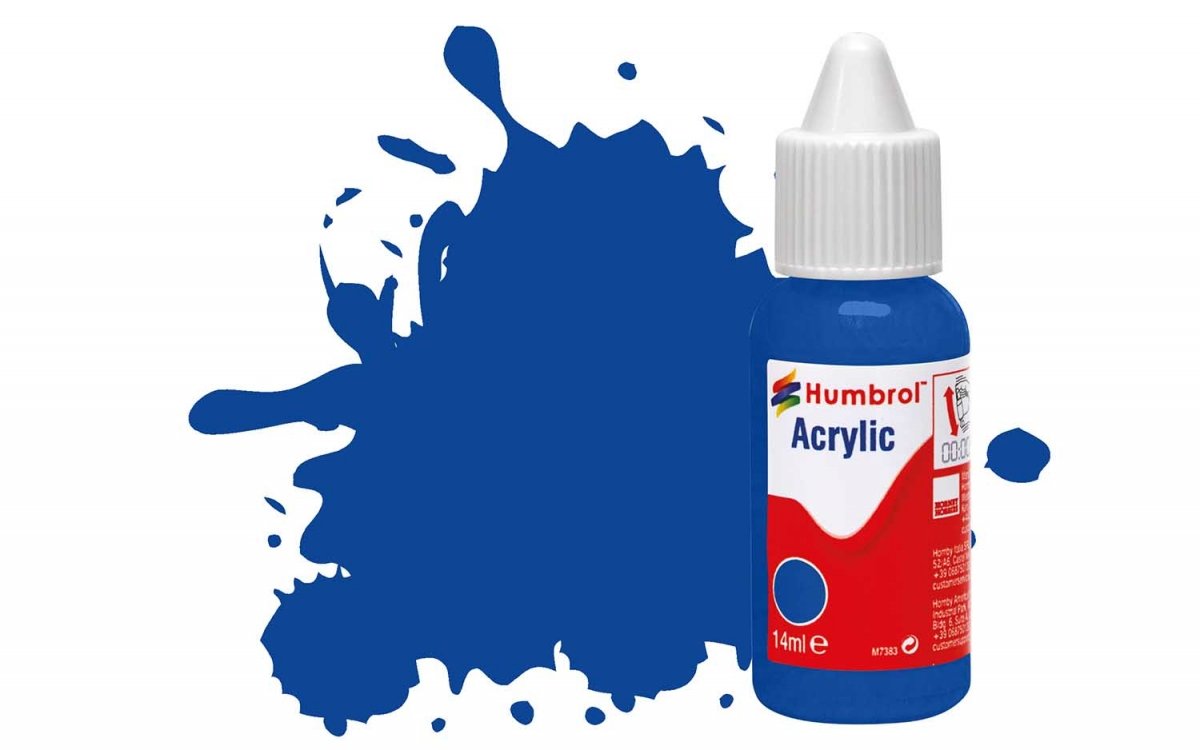 Humbrol DB0014 N° 14 Bleu français - Brillant 14 ml.