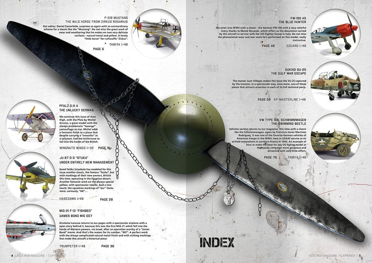 AK Interactive AK2914 ACES HIGH MAGAZINE ISSUE 08 CAPTURED! (English) – image 5