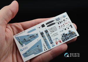 Quinta Studio QD32001 Su-25 3D-Printed &amp;amp; colored Interior on decal paper (for Trumpeter kit) 1/32 – image 2