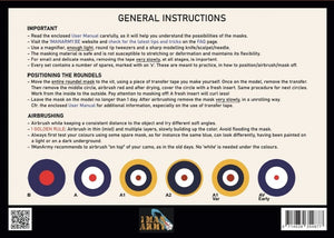 1 Man Army 48GEN520 RAF Roundels for Spitfire Mk I/II 1/48 – immagine 2