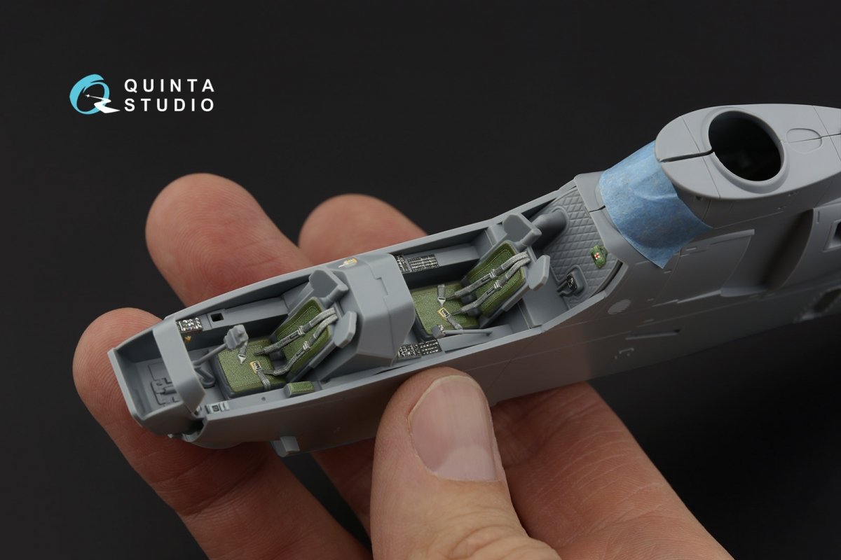 Quinta Studio QD48331 AH-1G 3D-Printed &amp;amp; coloured Interior on decal paper (Special Hobby) 1/48 – Bild 11