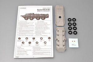 Trumpeter 07267 Russian BTR-80 Armoured Personnel Carrier 1/72 – immagine 3