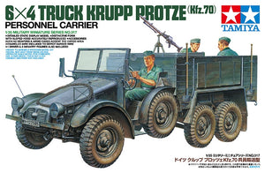 Tamiya 35317 6X4 Truck Krupp Protze (Kfz.70) Personnel Carrier 1/35 – immagine 2