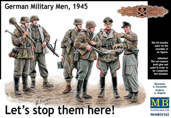 Master Box 35162 Lets stop them here German Military Men 1945 1/35