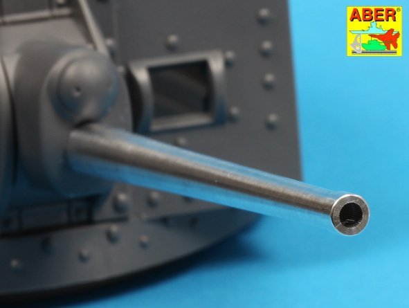 Aber 16L-07 Lufa do niemieckiej armaty czołgowej KwK A 7 do Pz.Kpfw. 38(t) / German 3,7 cm KwK A 7 L/42 tank gun barrel for Pz.Kpfw. 38(t) 1/16 – Bild 5