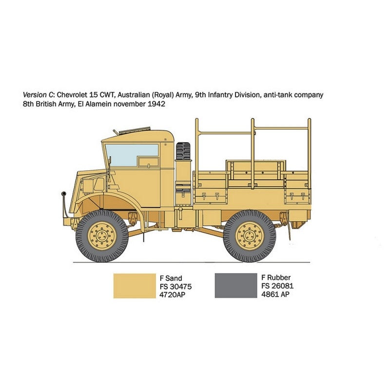 Italeri 0233 Chevrolet 15 CWT 1/35 – Bild 4