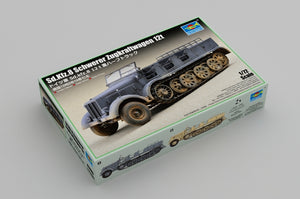 Trumpeter 07403 German Sd.Kfz. 8 schwerer Zugkraftwagen 12t 1/72 – immagine 2
