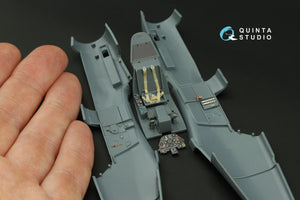 Quinta Studio QD48420 Bf 109K-4 3D-Printed &amp;amp; coloured Interior on decal paper (Eduard) 1/48 – zdjęcie 10