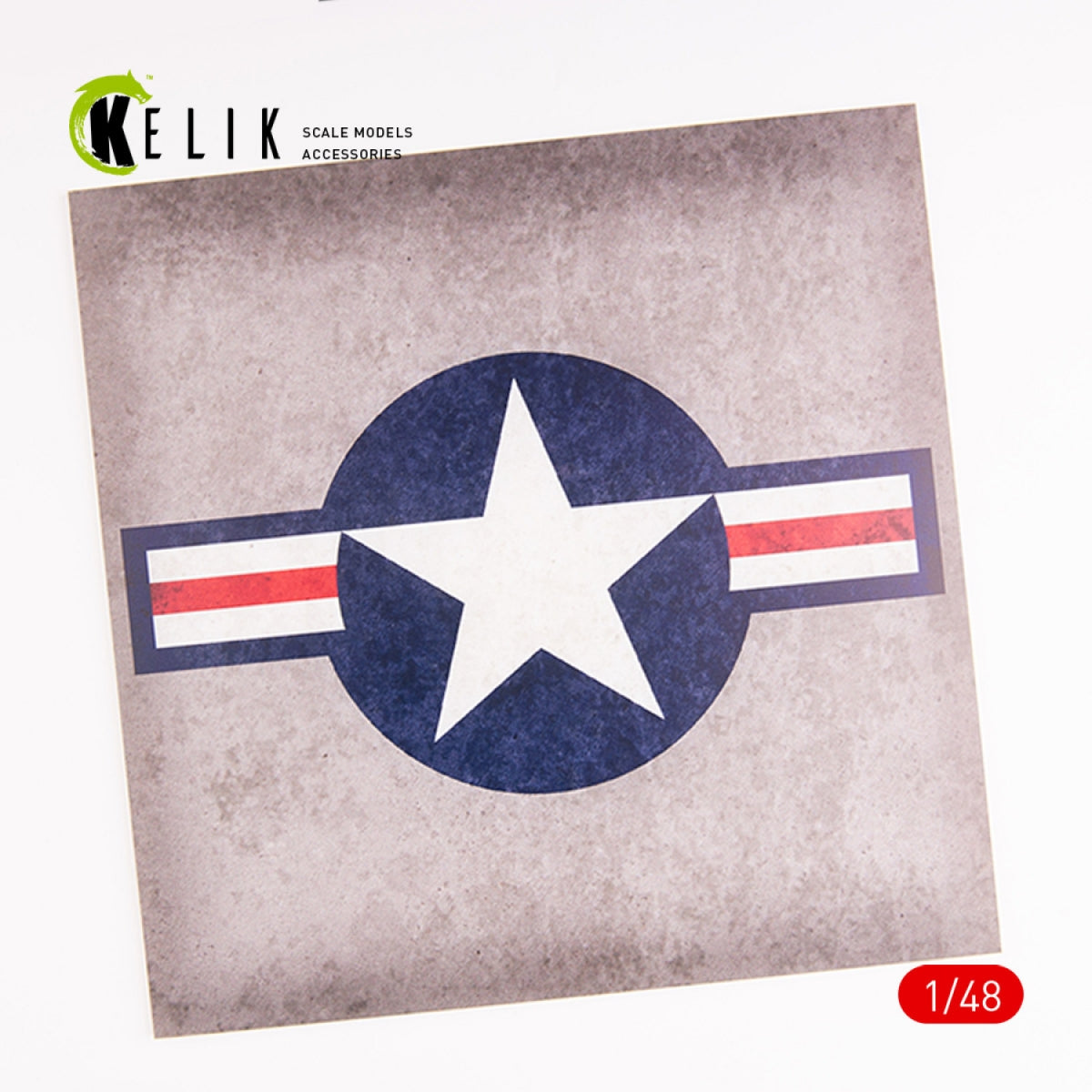 KELIK KS48027 US Roundel - Acrylic 3 mm (240 x 240 mm) (190g) 1/48 – zdjęcie 4