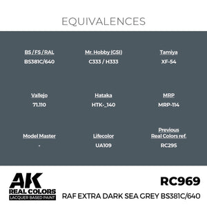 AK Interactive RC969 RAF Extra Dark Sea Grey BS381C/640 17 ml – Bild 3