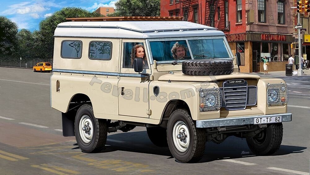 Revell 67056 Land Rover Series III LWB 109 commercial SET 1/24 – Bild 8