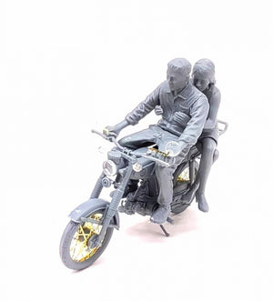 Gecko Models 35GM0127 60’~70&amp;#39;s Southern Vietnamese &amp;amp; Japanese SS50E Motorbike Set 1/35 – zdjęcie 4