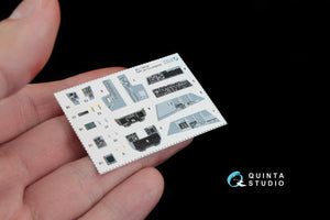 Quinta Studio QD48044 F/A-18C (early) 3D-Printed &amp;amp; coloured Interior on decal paper (for Kinetic) 1/48 – imagen 6