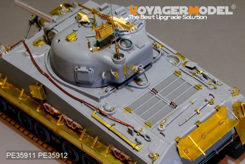 Voyager Model PE35911 WWII US M4A3(105mm) HVSS Basic for DRAGON 1/35 – image 9
