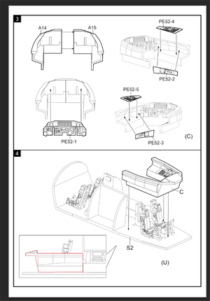 Modelcollect UA72200 B-52H US Stratofortress Bombardier stratégique 1/72 – image 21