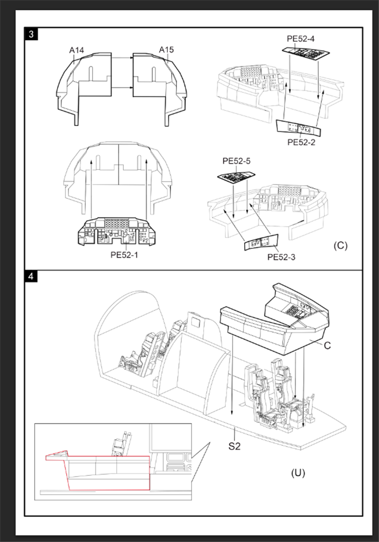 Modelcollect UA72200 B-52H US Stratofortress Bombardier stratégique 1/72 – image 21