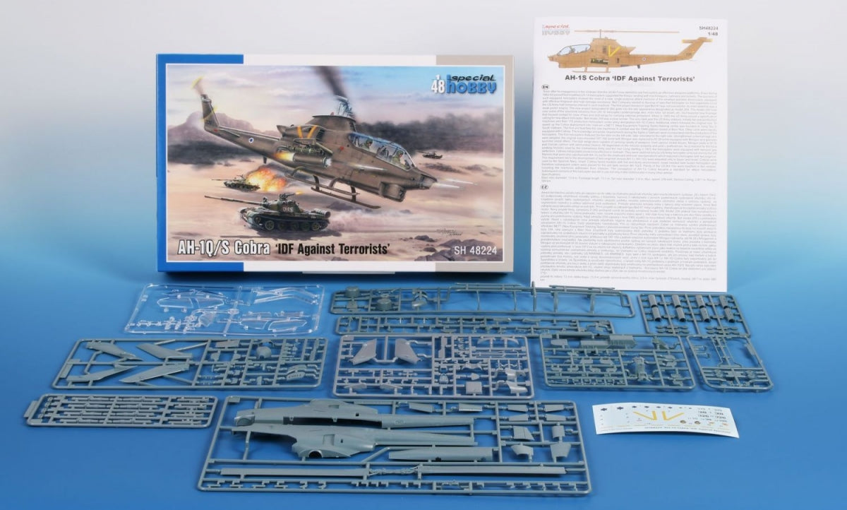 Special Hobby 48224 AH-1Q/S Cobra « IDF contre les terroristes » 1/48 – image 4