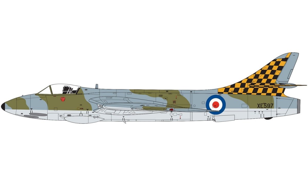 Airfix 09185 Hawker Hunter F6 1/48 – zdjęcie 3