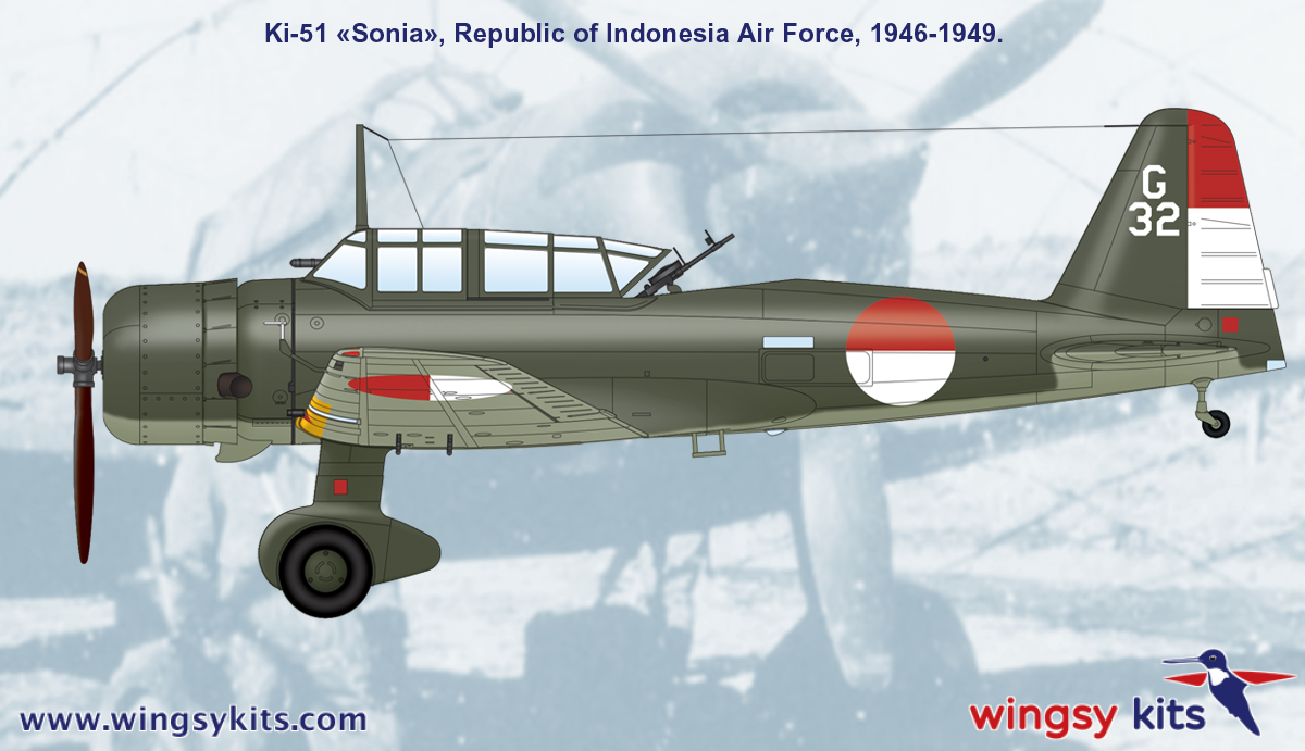Wingsy Kits D5-06 IJA Type 99 Ki-51 “Sonia” at other services 1/48 – immagine 11