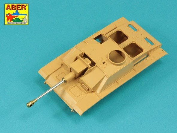 Aber 35L-061N Lufa do niemieckiego działa pancernego Stug.III, G i Stug.IV końcowych serii 1/35 – imagen 6