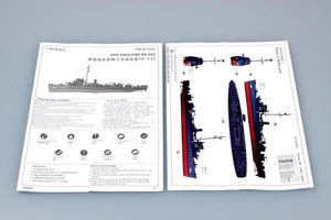 Trumpeter 05305 USS ENGLAND DE-635 1/350 – image 6