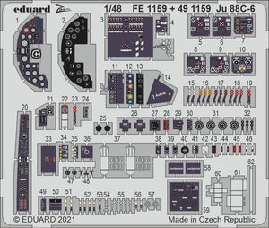 Eduard BIG49283 Ju 88C-6 ICM 1/48 – imagen 4