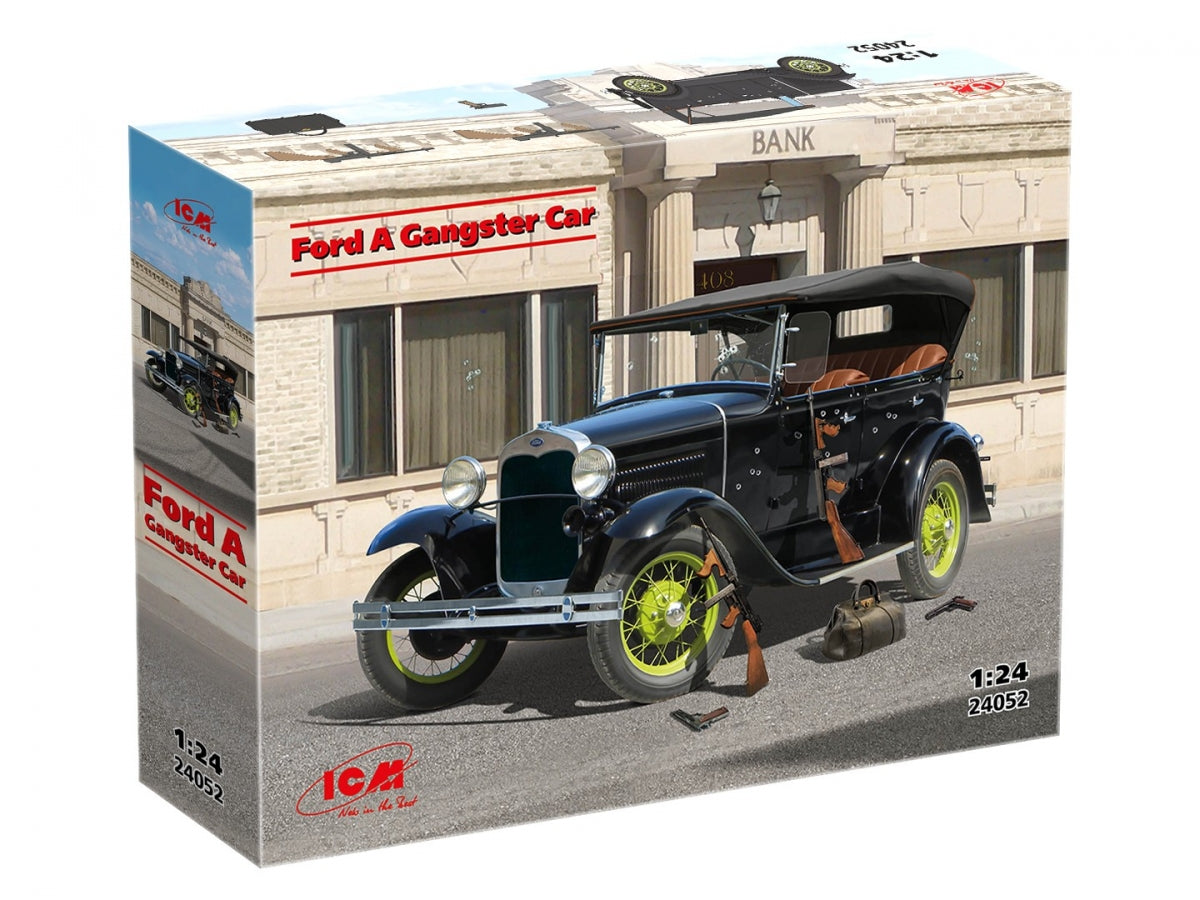 ICM 24052 Ford A Gangster Car 1/24 – imagen 5