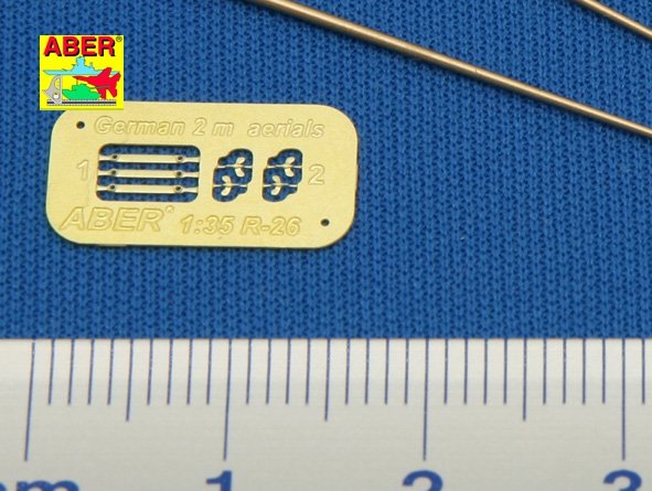 Aber R-26 German 2m antenna rods (set of 3 pcs.) 1/35 – Bild 3