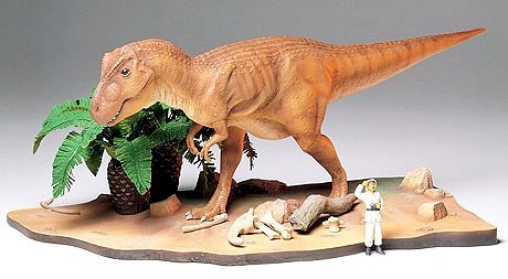 Tamiya 60102 Tyrannosaurus Diorama Set – immagine 2
