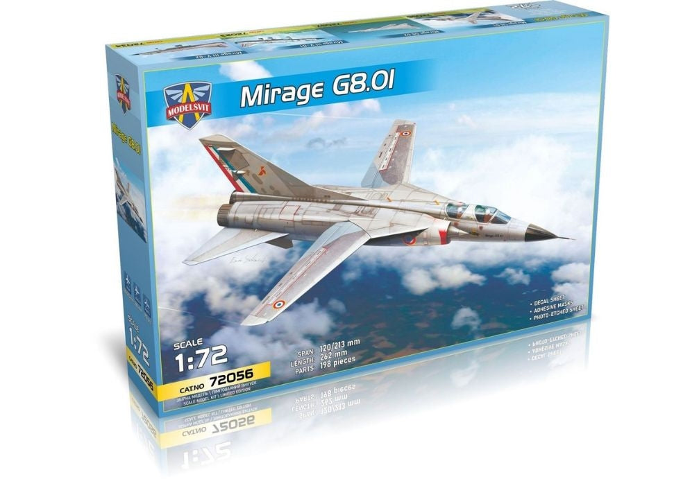 Modelsvit 72056 Mirage G8.01 1/72 – zdjęcie 3