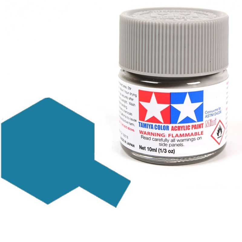 Tamiya XF18 Medium Blue (81718) Acrylic paint 10ml
