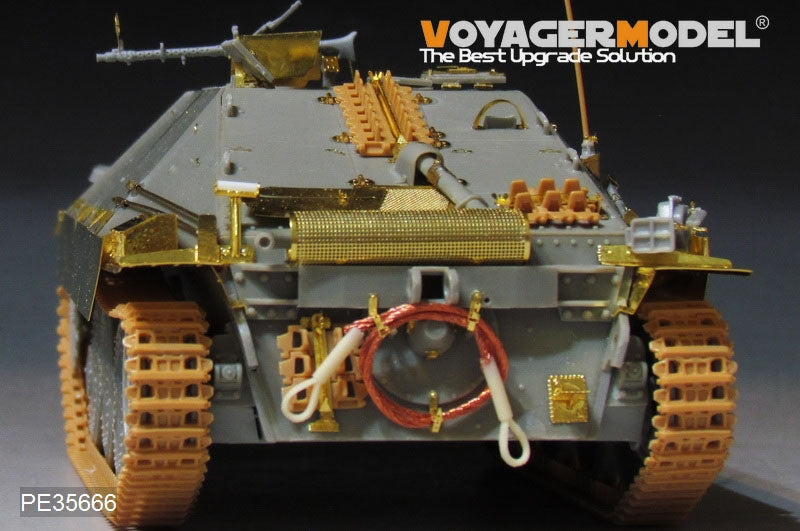 Voyager Model PE35666B WWII German Hetzer Tank Destroyer (includes a metal barrel) For DRAGON 6030 1/35 – imagen 11