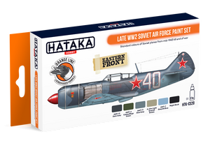 Hataka HTK-CS20 Late WW2 Soviet Air Force paint set 6x17ml