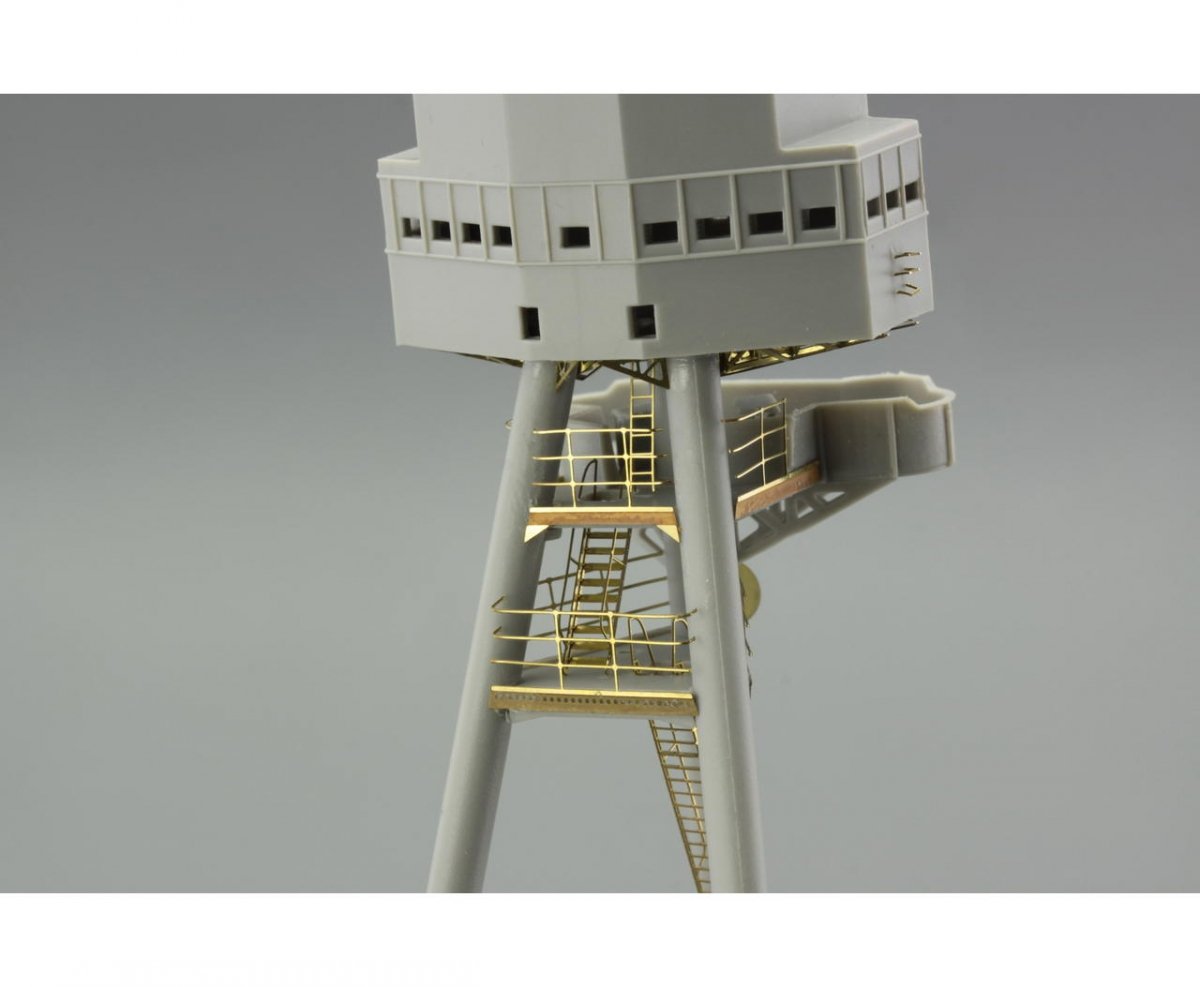 Eduard 53110 USS Arizona part 4 - main top TRUMPETER 1/200 – immagine 6