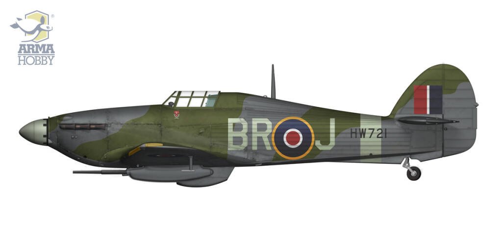 Arma Hobby 70062 Hurricane Mk II D 1/72 – immagine 15