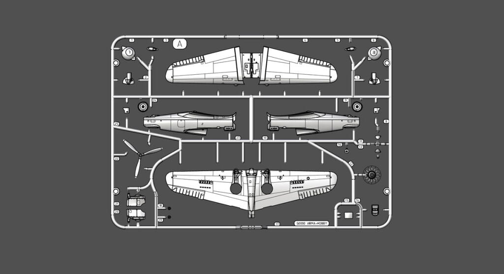 Arma Hobby 70093 Curtiss H-75 A1/A2 1/72 – imagen 7