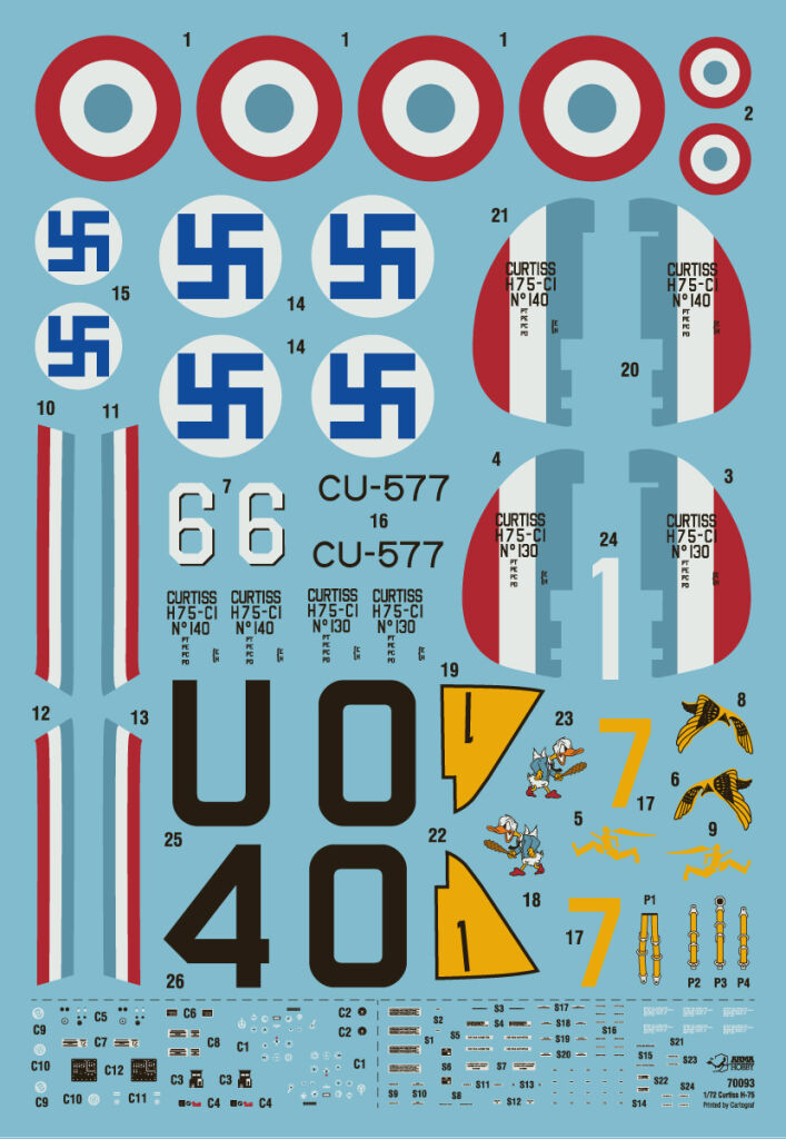 Arma Hobby 70093 Curtiss H-75 A1/A2 1/72 – imagen 5