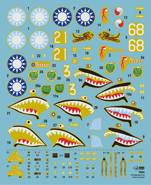 Arma Hobby 70094 Curtiss Hawk 81-A2 Flying Tigers 1/72 – Bild 7