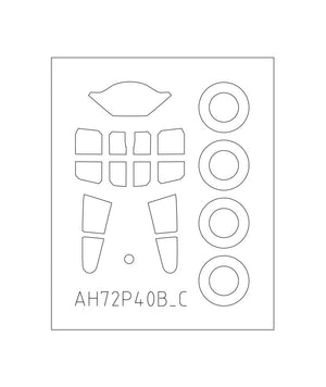 Arma Hobby 70094 Curtiss Hawk 81-A2 Flying Tigers 1/72 – Bild 8