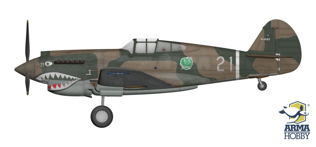 Arma Hobby 70094 Curtiss Hawk 81-A2 Flying Tigers 1/72 – Bild 11