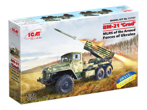 ICM 72707 BM-21 Grad MLRS of the Armed Forces of Ukraine 1/72 – Bild 2