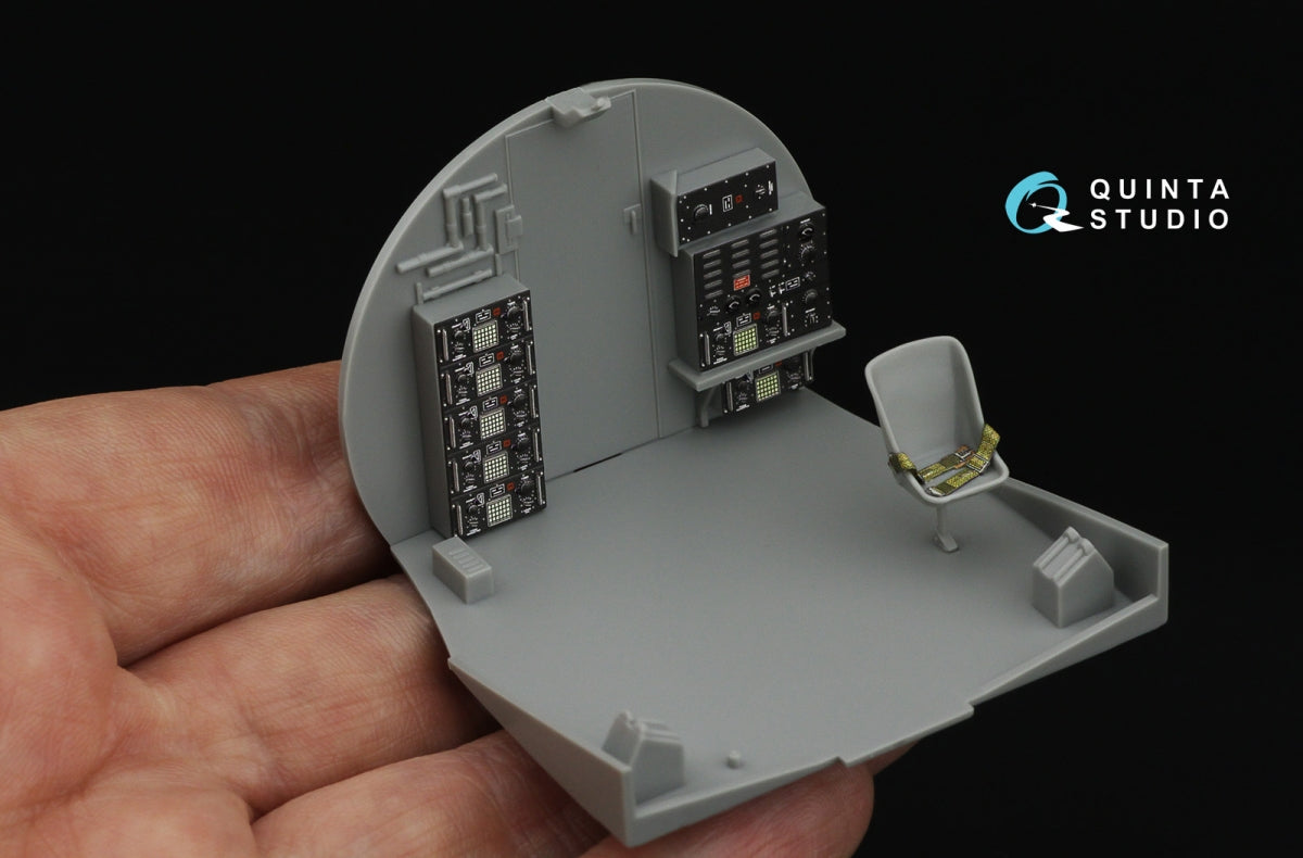 Quinta Studio QDS-48561 Boeing B-17G 3D-Printed &amp;amp; colored Interior on decal paper (HK models) (small version) 1/48 – image 12